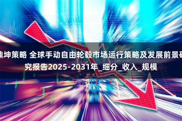 鼎坤策略 全球手动自由轮毂市场运行策略及发展前景研究报告2025-2031年_细分_收入_规模